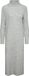 PIECES Robe femme PCJULIANA LS ROLLNECK KNIT DRESS NOOS BC - Gris chiné clair - Taille M