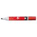 Magneetexperts 296131-4 droog afwisbaar whiteboard marker, 3 mm ronde punt, rood (4 stuks)