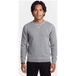 Scotch & Soda Souple Tricot Col Rond Coupe Régulière Pull Gris Moyen Chiné Taille : S