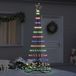 vidaXL - Sapin de Noël LED - Multicolore - 250 cm - Métal
