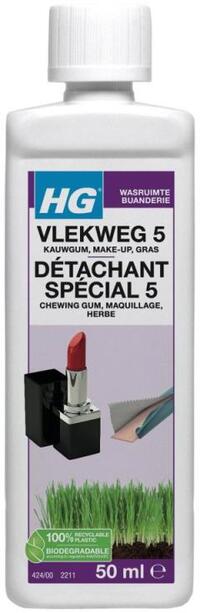HG Vlekweg Nr. 5 - Vlekverwijderaar - 50ml