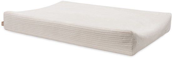 Jollein Aankleedkussenhoes Cloudy Rib Oatmeal 50x70cm