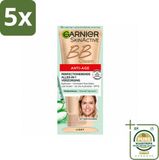 Garnier SkinActive BB Cream Light - Anti-Aging - Crème teintée jour - 50 ml - 5 Pièces