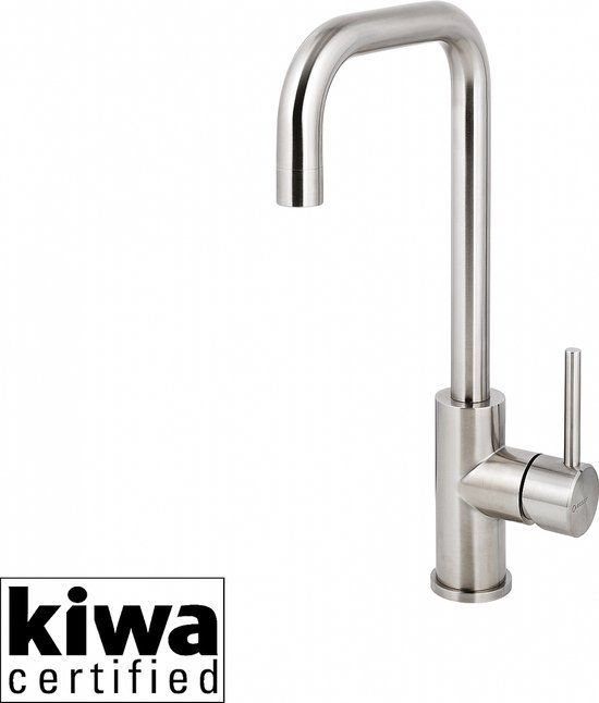 Caressi CABL001 - RVS Keukenkraan - 1 Handvat - Modern Design