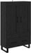 vidaXL Meuble haut Chêne noir 69,5 x 31 x 115 cm Bois traité