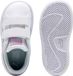 Puma Smash 3.0 Faded Glow V Inf Kinder Sneakers Wit-Aqua Glow