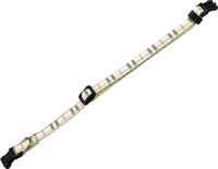 Nobby Halsband geruit, met bel beige