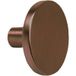 Viefe COMO Bouton de meuble en métal rond, Ø 41 mm - bronze brossé
