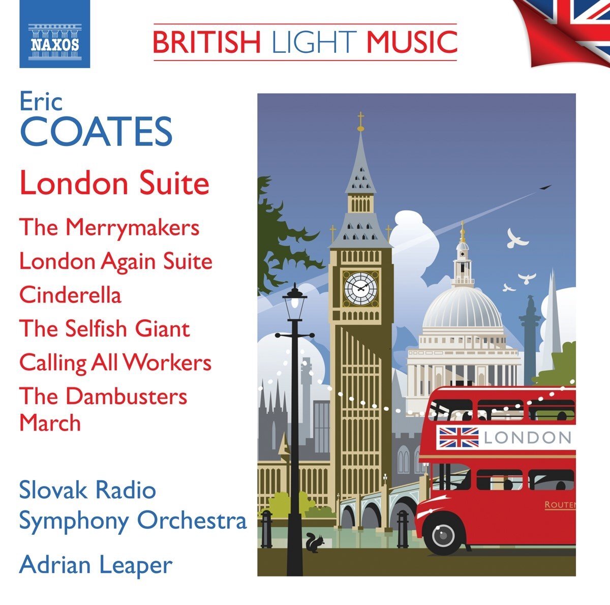 OUTHERE British Light Music, Vol. 3 - London Suite . The M (CD)