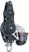 Harken Carbo Poulie 57 mm avec taquet coinceur et cosse Noir