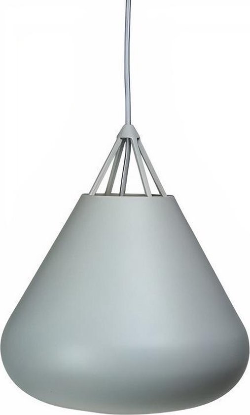 Dyberg Larsen Hanglamp Volta 26 X 21,3 Cm E27 Staal 60w Wit