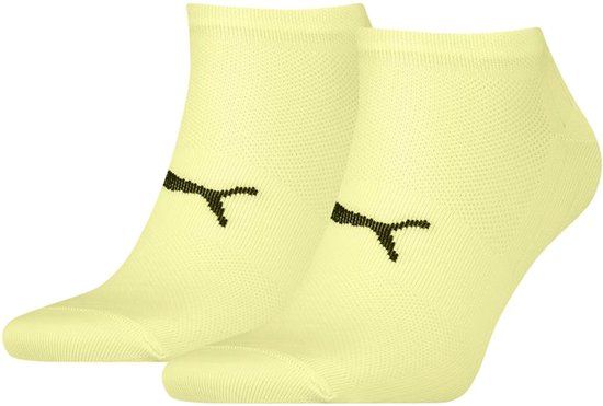 Puma Sport Light Sneakersokken (2-pack) - Geel - Maat 43-46