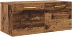 vidaXL Wandkast - 80 x 36.5 x 35 cm - Bewerkt hout - Oud hout