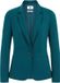 WE Fashion Blazer ajusté en jersey stretch pour femme - Vert bleu - Taille L