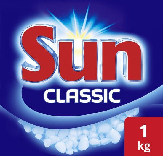 Merkloos Sun Classic Vaatwaszout - 1 kg - Vaatwasser Zout