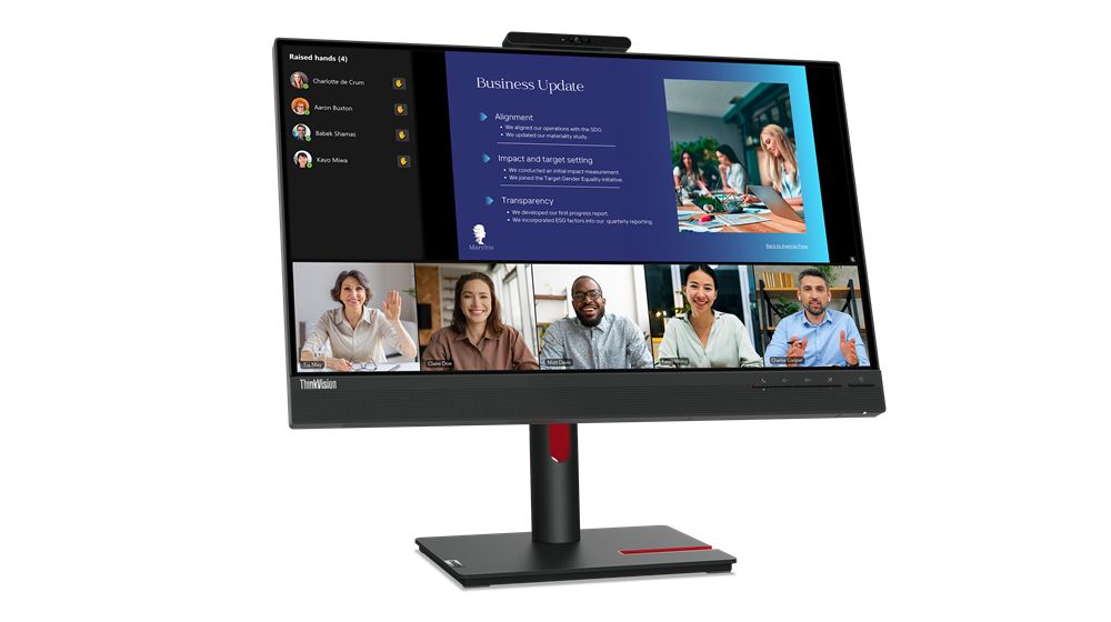 Lenovo ThinkVision T24v-30 - LED monitor - 23.8" - Full HD