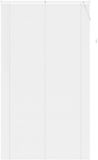vidaXL Venetiaanse jaloezie Wit 213 x 120 cm PVC