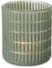 Boltze Home Theelichthouder Dustin Ø8xh9cm groen