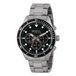 Breil SAIL Heren Polshorloge Analoog Quartz Zilverkleurig Staal Zwart