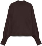 Vero Moda Trui Vmhollykaris Ls Funnelneck Pullover 10347145 Chocolate Torte Dames Maat - XS