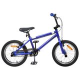 vidaXL BMX Fiets 20 Inch voor kinderen ouder dan 9 jaar Donkerblauw