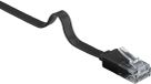 Merkloos Wentronic CAT6 Netwerkkabel - RJ45 - Zwart - 1.5 m