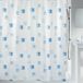 Spirella Douchegordijn Polyester Zwart, Grijs, Wit