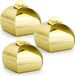 PartyDeco cadeaudoosje Bonbon Goud - Bruiloft bedankje - 40 stuks - goud - 6 x 6 x 5.5 cm