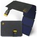 Aqiila Opvouwbaar zonnepaneel oplader, 56W, Sunpower Monokristallijn, Zonne oplader PD 3.0, IP67 Water en Stofdicht, 45W USB-C out, USB-C naar USB-A adapter, 2 karabijnhaken, Solar charger Sunbird P56