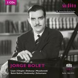 Outhere Audite Jorge Bolet - Jorge Bolet: The RIAS Recordings, Vol. I (3 CD)