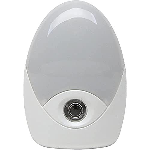 Kopp 195909014 Nachtlampje met 3 LEDs, Dag/Nachtsensor en Schakelaar - Wit