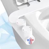 Siège de bidet avec kit de pulvérisation pour la cuvette des toilettes