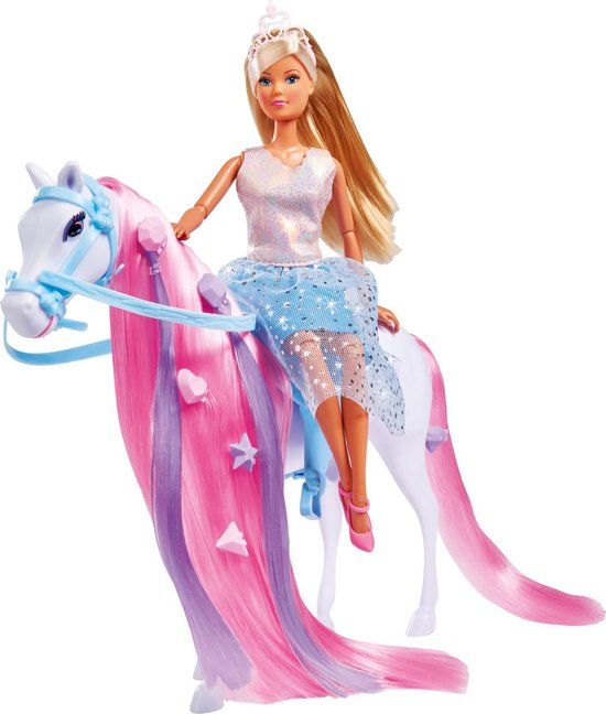 simba Steffi Love Paardrijden Prinses Pop 29 cm