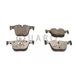 Quaro Kit de plaquettes de frein, frein à disque Quaro Qp7006c BMW 2468438 2551401