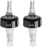 Hendi BarUp Kogelmaatschenker 5cl - Wit - Set van 2