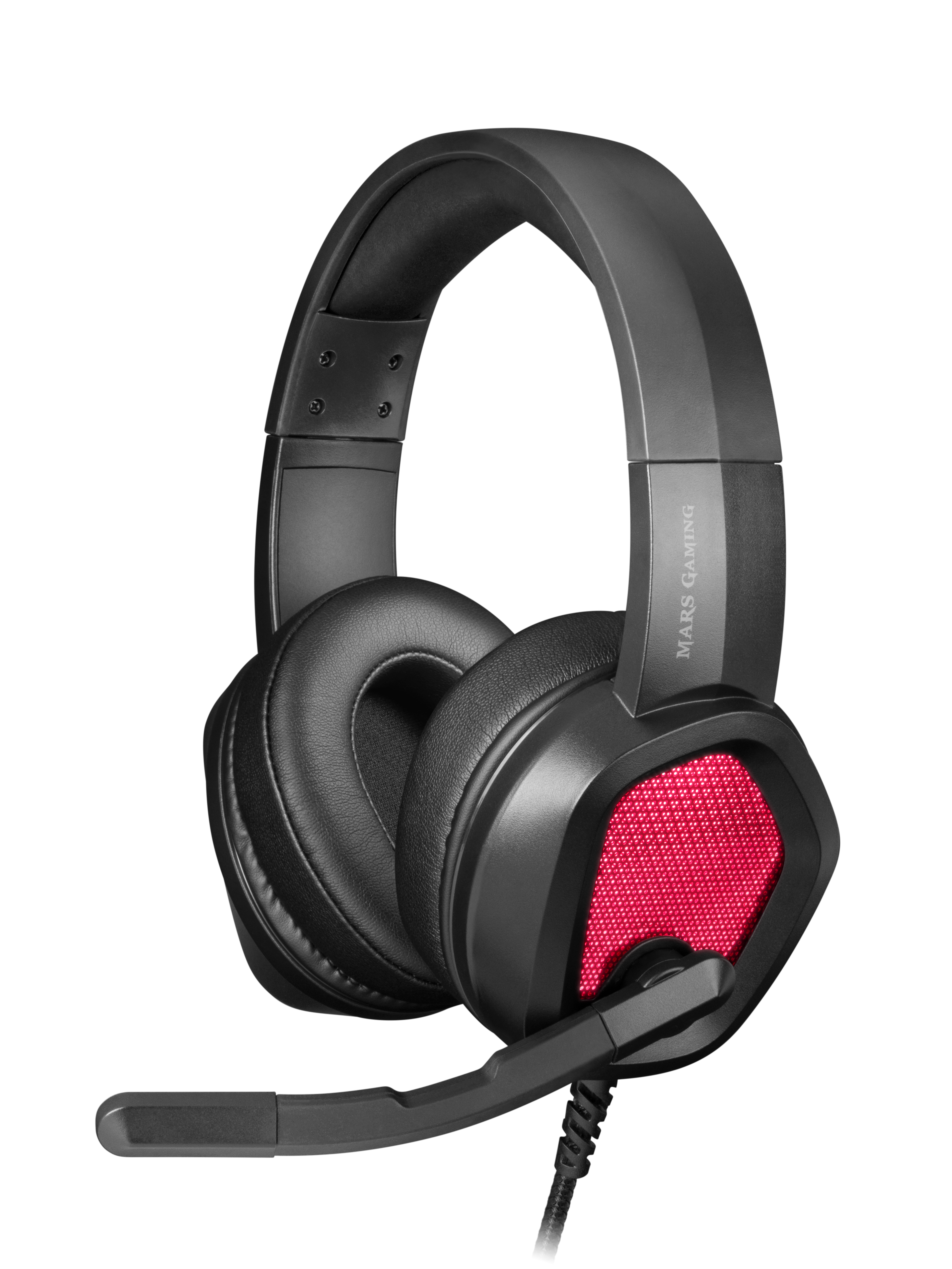 Mars Gaming MH320 Zwart, Neodymium RGB Flow Headset