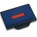 Trodat Metal Line cartouche d'encre 6/56 bleu et rouge (blister de 3)