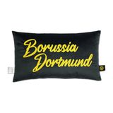 Borussia Dortmund BVB codelkussen - zwart - 30x50cm - 100% polyester