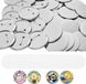 VEVOR Button Blanks 100-Delige Set, 75 mm