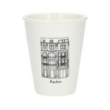 Aix-La-Chapelle Gobelet façade, porcelaine, 200 ml