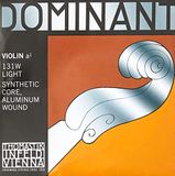 Thomastik-Infeld Dominant vioolsnaar A 4/4 – losse snaar (131w), synthetische kern, aluminium omwonden, zachte spanning