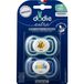 Dodie Fopspeen +18 Maanden Duo Dag Extra Smile Blauw F5 2 Stuks