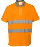 Portwest Hi-Vis Katoen Comfort Poloshirt K/M S171 - Oranje - 4XL