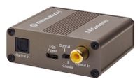 OEHLBACH convertisseur numérique/analogique - convertisseur audio numérique/analogique - coaxial/optique, R-L/jack - puce Cirrus Logic, Marron Métallique