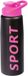 Concorde Iberica Bidon bouteille d'eau/bouteille d'eau fuchsia rose 850 ml - Bouteille de sport/bidon de sport
