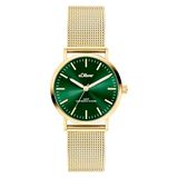 s.Oliver dameshorloge - Rond - Gold - 30 mm