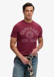 Superdry Vintage Prep Relaxed T-shirt Heren Tawny Port Red XXXL