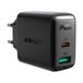 ACEFAST A5 Universel Noir AC Charge rapide Intérieur