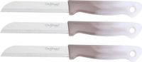 cheffinger 3 keukenmessen, 18 cm, met ergonomisch handvat