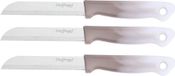 cheffinger 3 keukenmessen, 18 cm, met ergonomisch handvat
